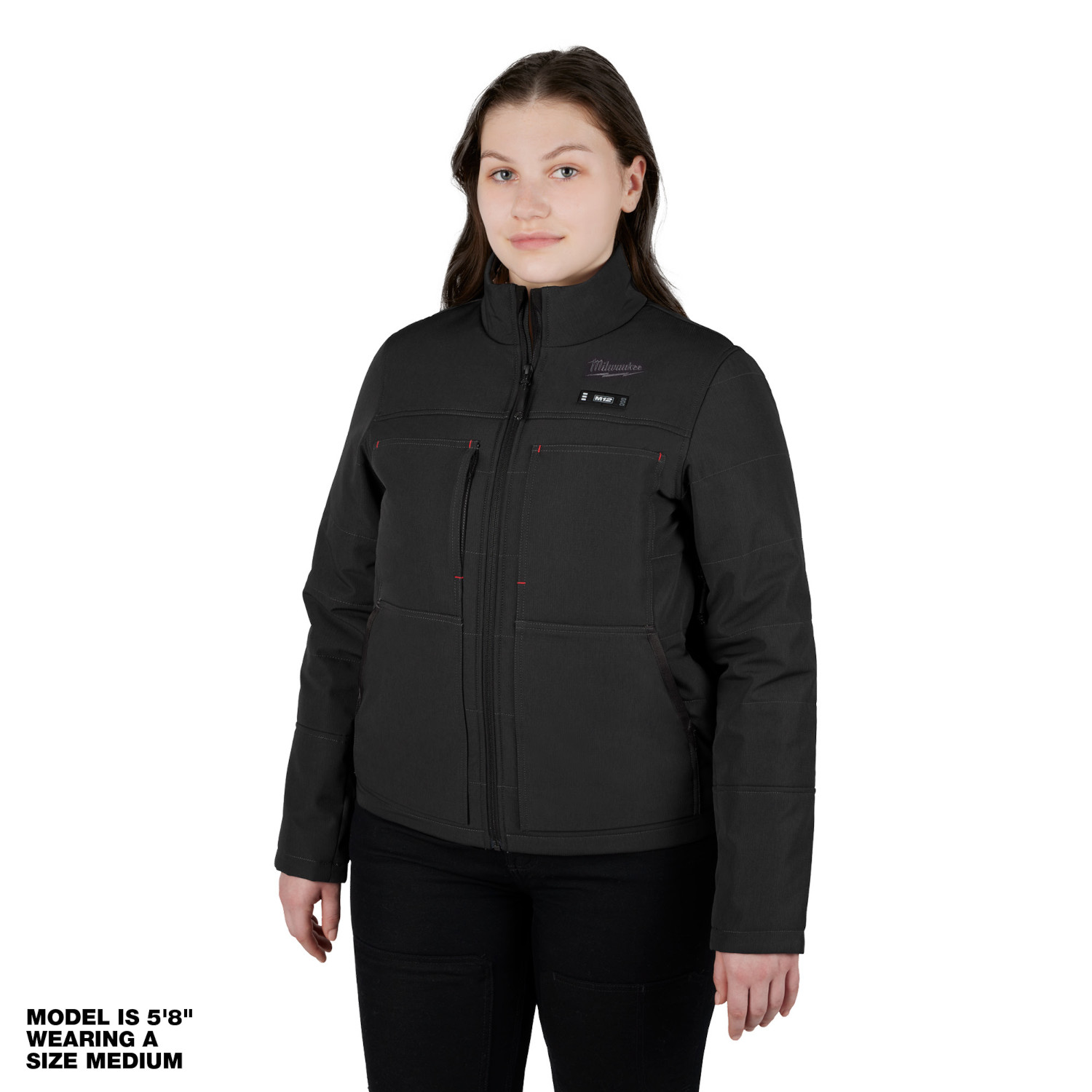 Milwaukee M12 Women's Black Heated AXIS Jacket Kit from Columbia Safety